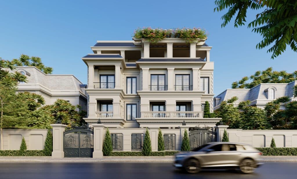 Biệt thự mini khu Hoàng Mai thiết kế hiện đại - ảnh 2