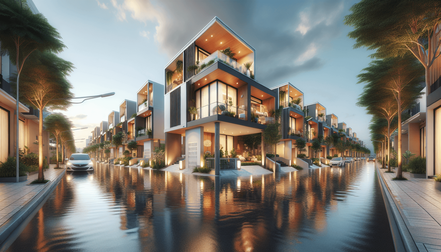 Bí quyết chọn nhà phố Cần Thơ không lo ngập úng