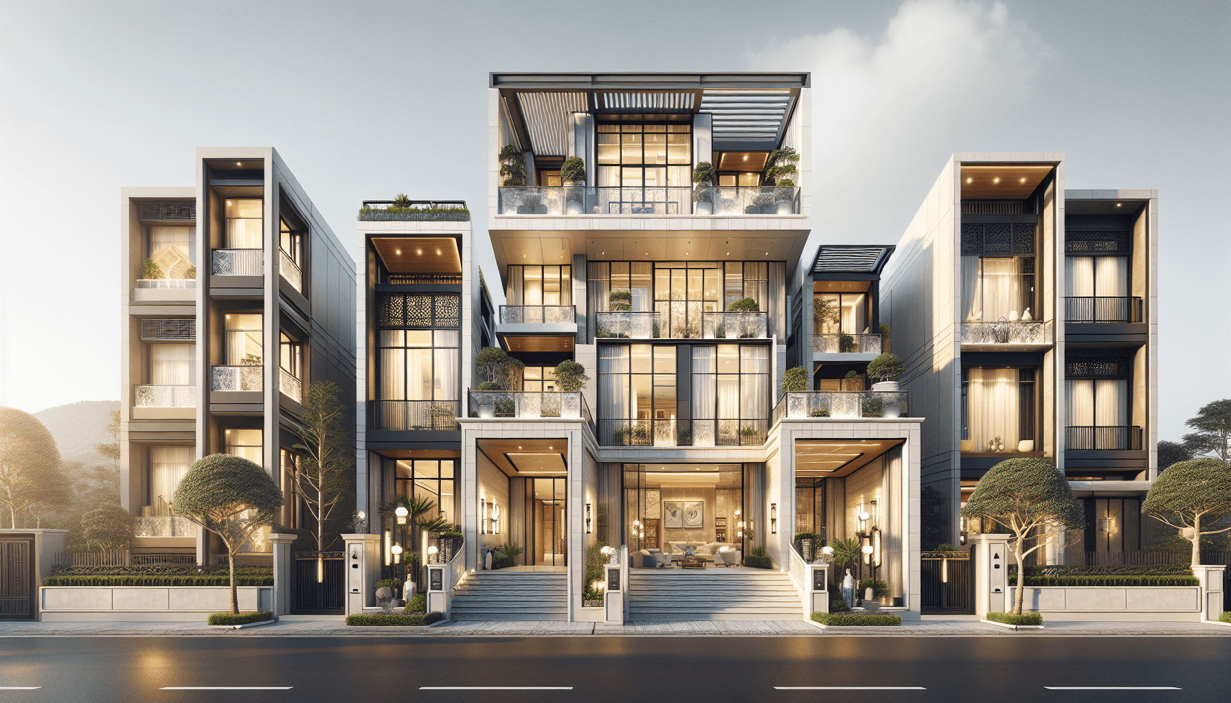 Biệt thự phố luxury Cần Thơ: Nâng tầm đẳng cấp sống thượng lưu