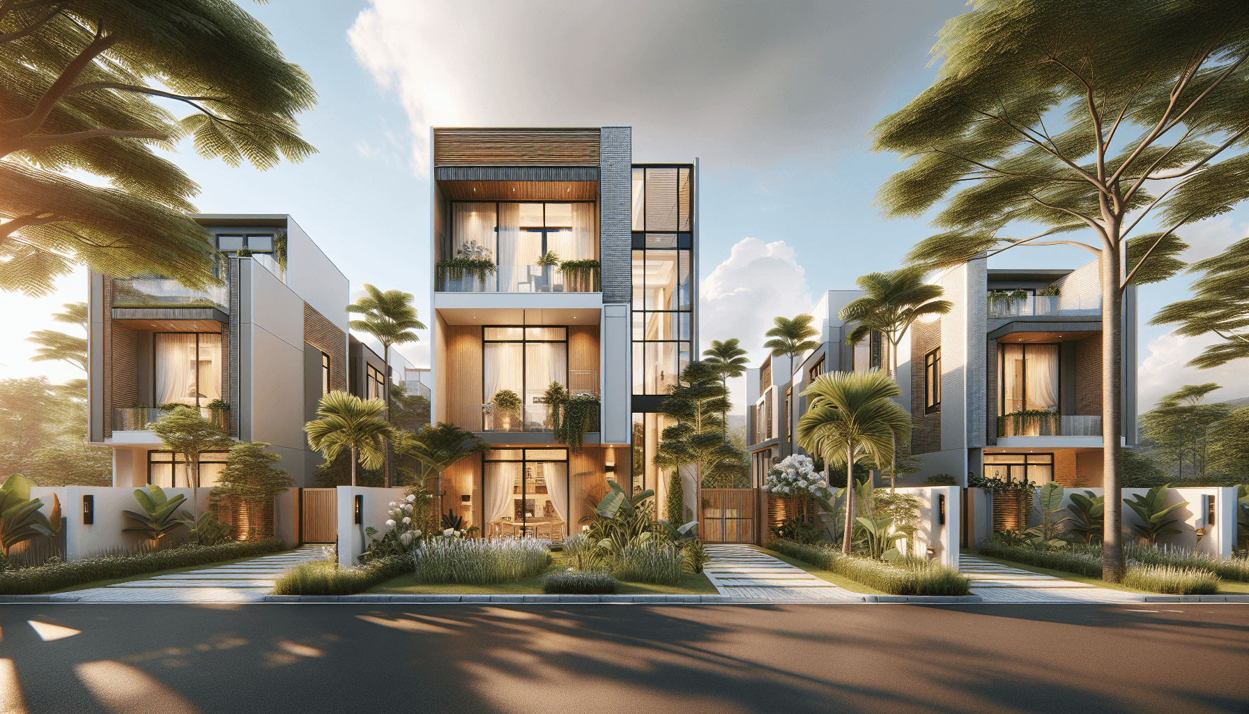 Khám phá phong cách sống thời thượng tại các căn nhà phố hiện đại Cần Thơ